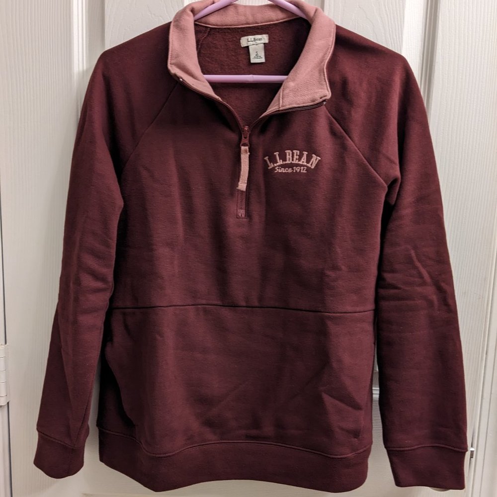 Women's L.L. Bean Quarter Zip Sweatshirt